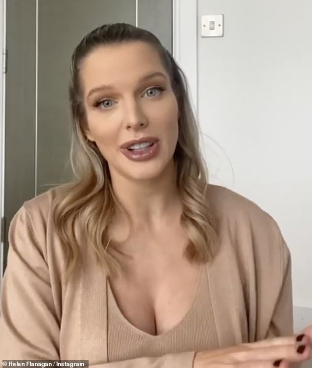 Helen Flanagan Looks Radiant As She Prepares For Her Baby S Arrival By Packing Her Hospital Bag Culture Readsector